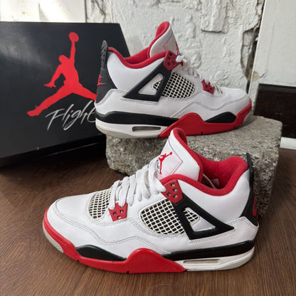 JORDAN 4 FIRE RED SZ. 7 (BOX)