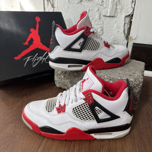 JORDAN 4 FIRE RED SZ. 7 (BOX)