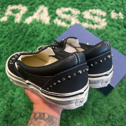 VANS BLK SLIP-ON PEARLIZED SZ 11.5