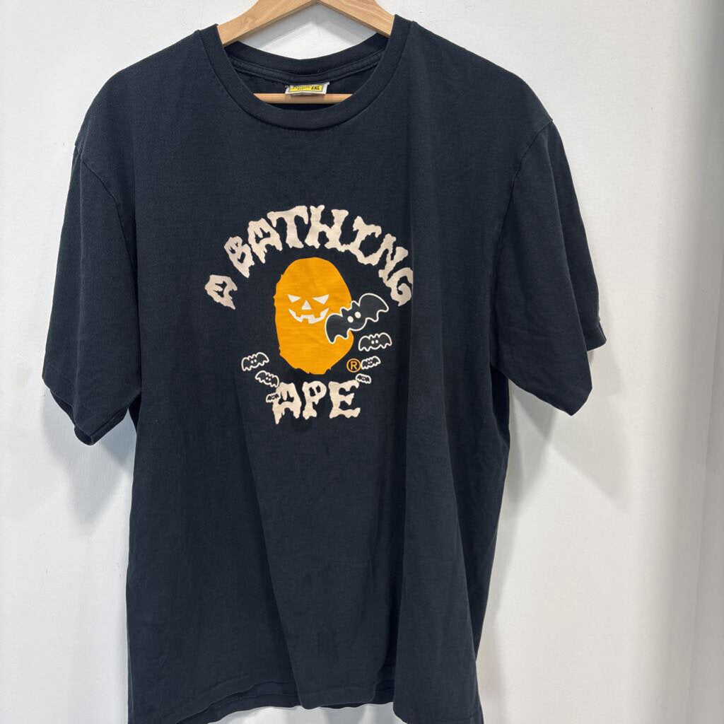 BAPE HOLOWEEN TEE SZ 2XL
