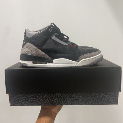 JORDAN 3 BLACK CEMENT SZ 12.5