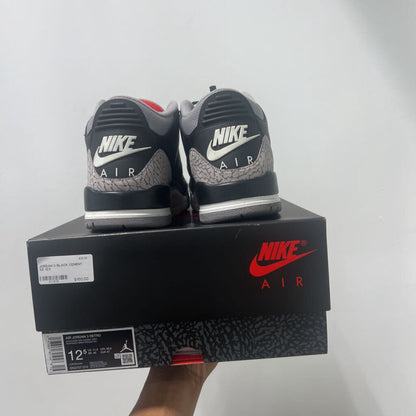 JORDAN 3 BLACK CEMENT SZ 12.5
