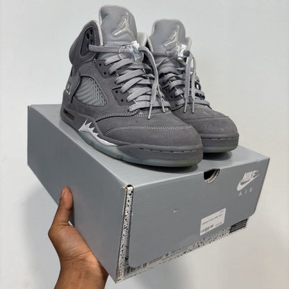 JORDAN 5 WOLF GREY SZ 9