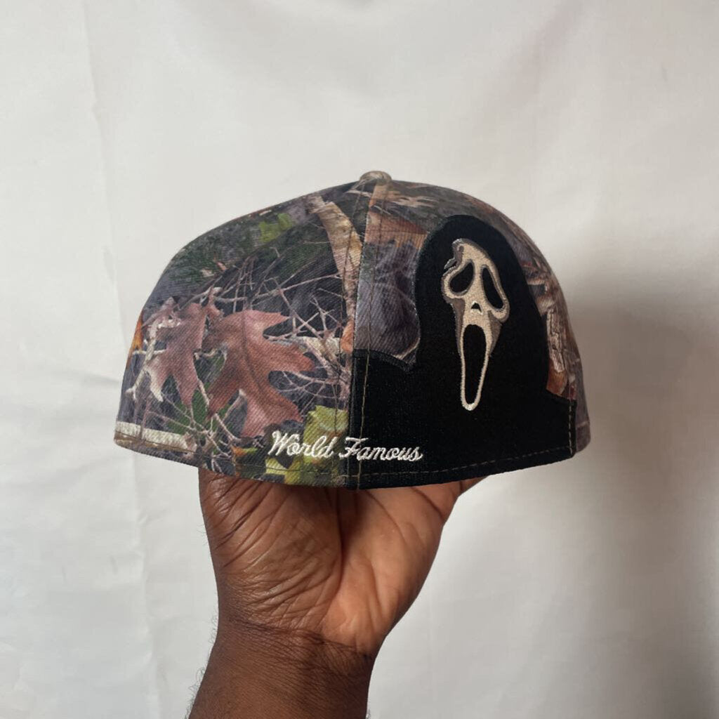 Supreme Camo Ghost face Fitted BoGo Sz. 7 3/8