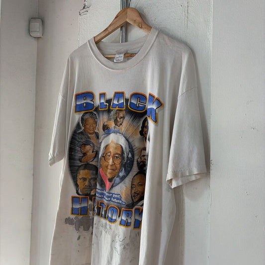 BLACK HISTORY TEE SZ. XL