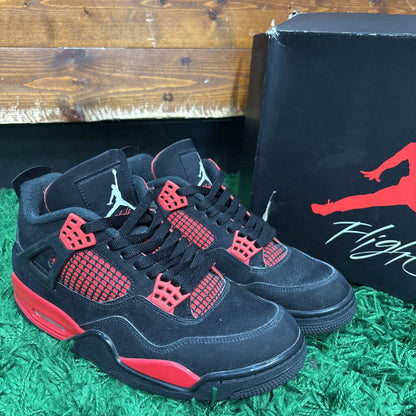JORDAN 4 RED THUNDER SZ. 8.5 (BOX)