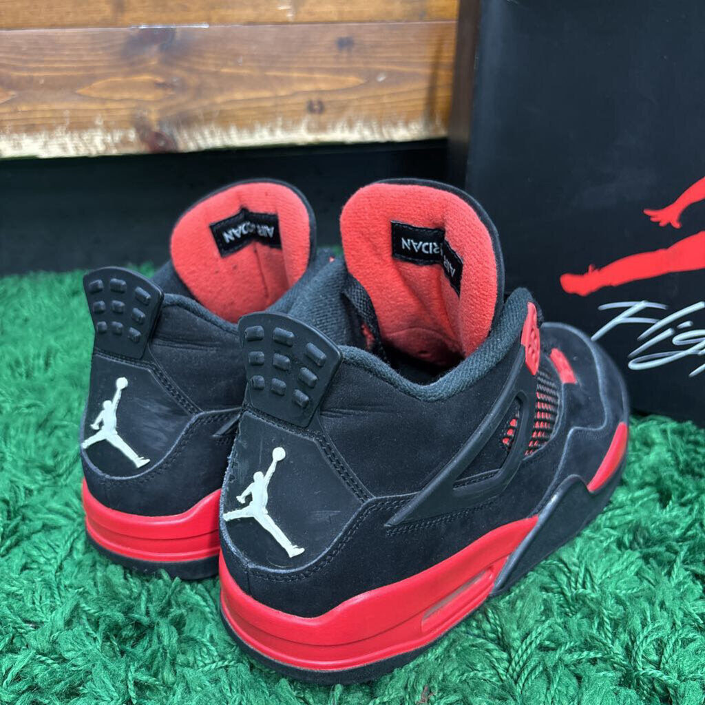 JORDAN 4 RED THUNDER SZ. 8.5 (BOX)
