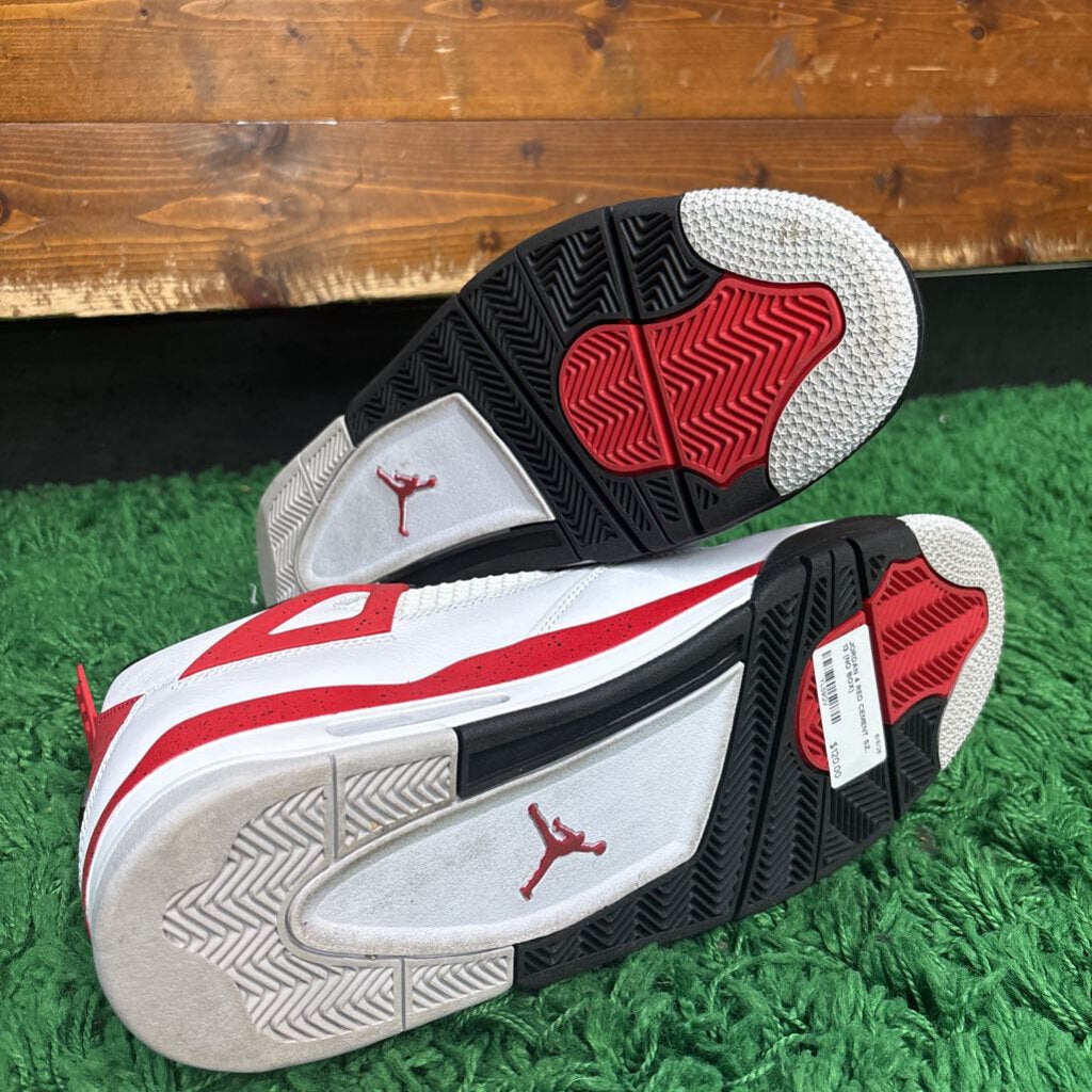 JORDAN 4 RED CEMENT SZ. 13 (NO BOX)