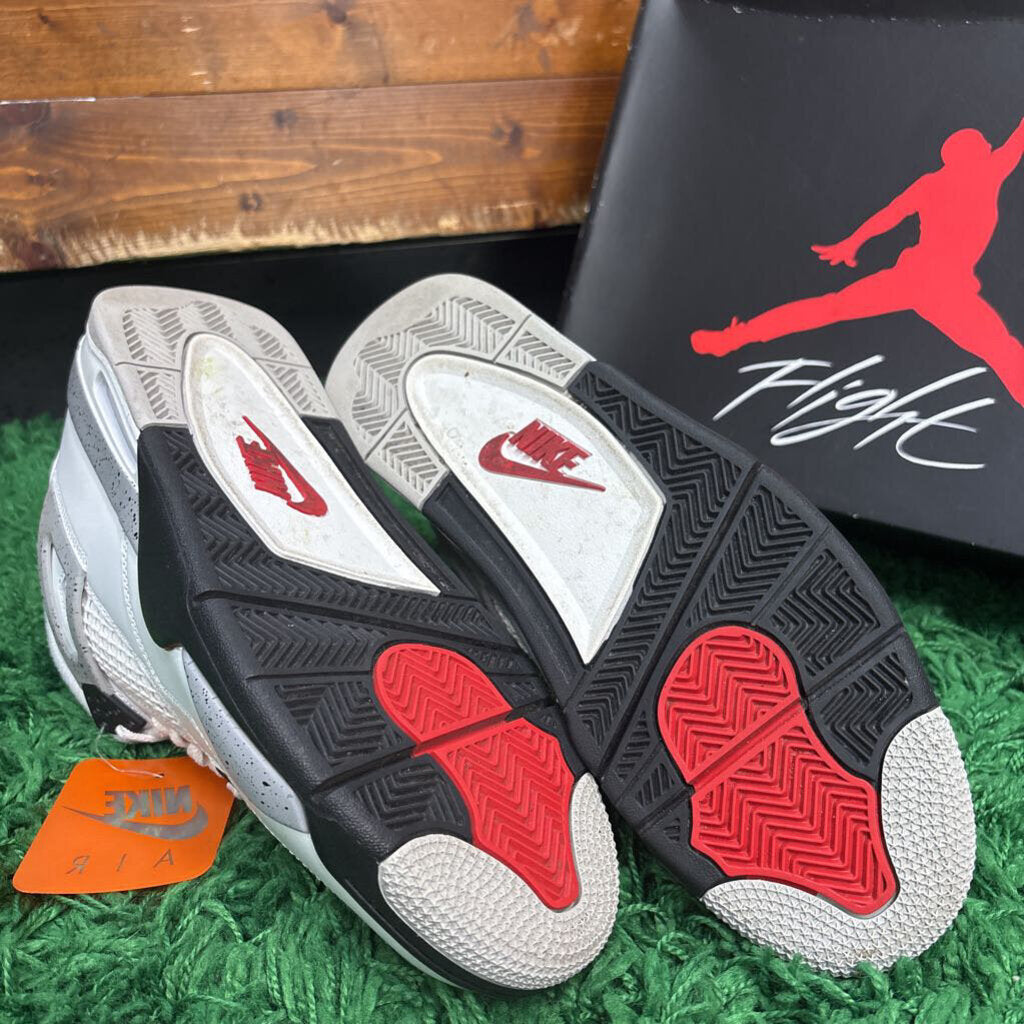 JORDAN 4 WHITE CEMENT SZ. 10 (BOX)