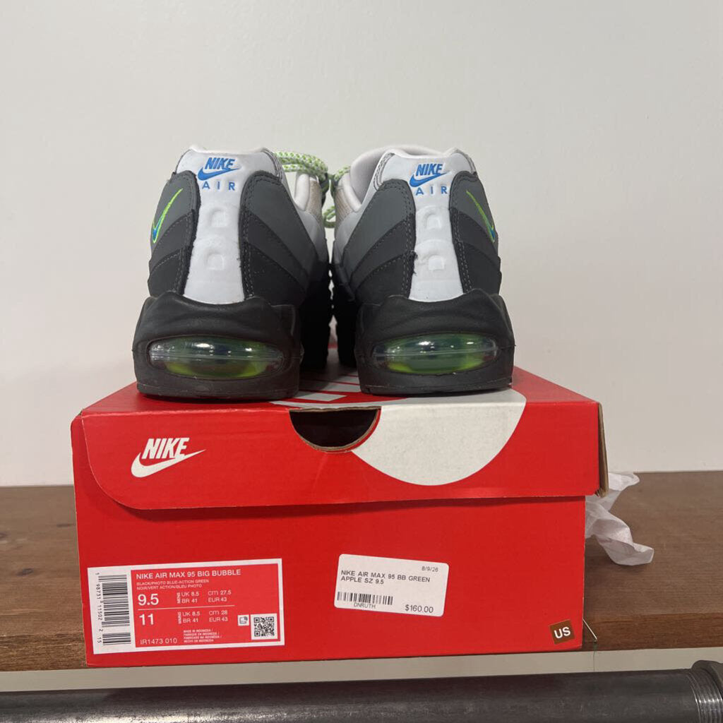 NIKE AIR MAX 95 BB GREEN APPLE SZ 9.5