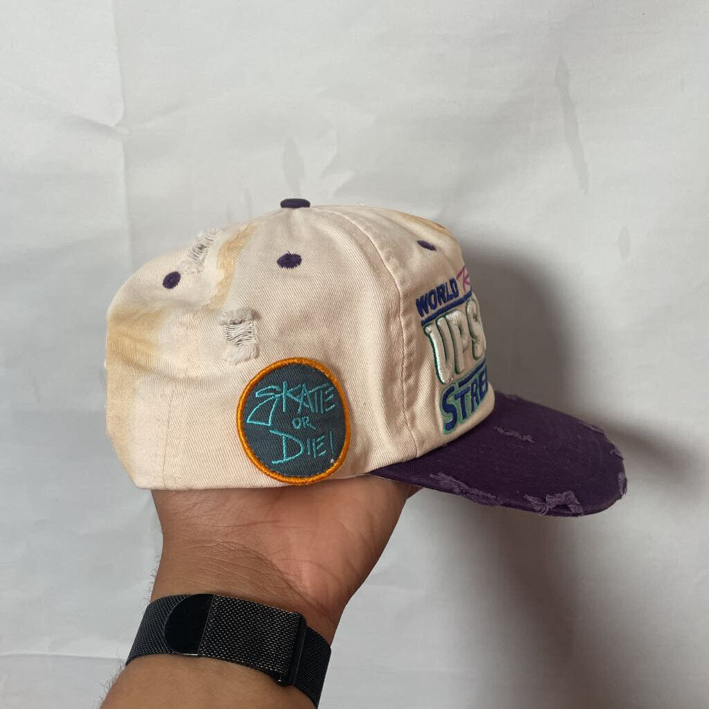 White n Purple Up7 Hat
