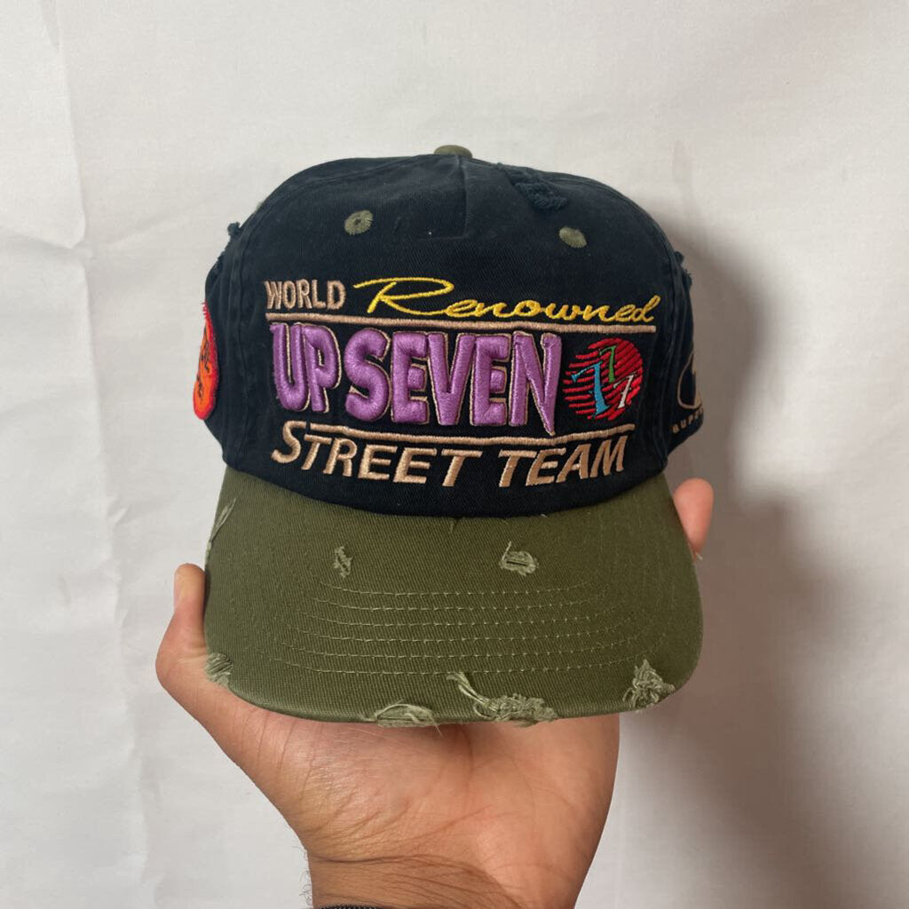 Black Up7 Hat