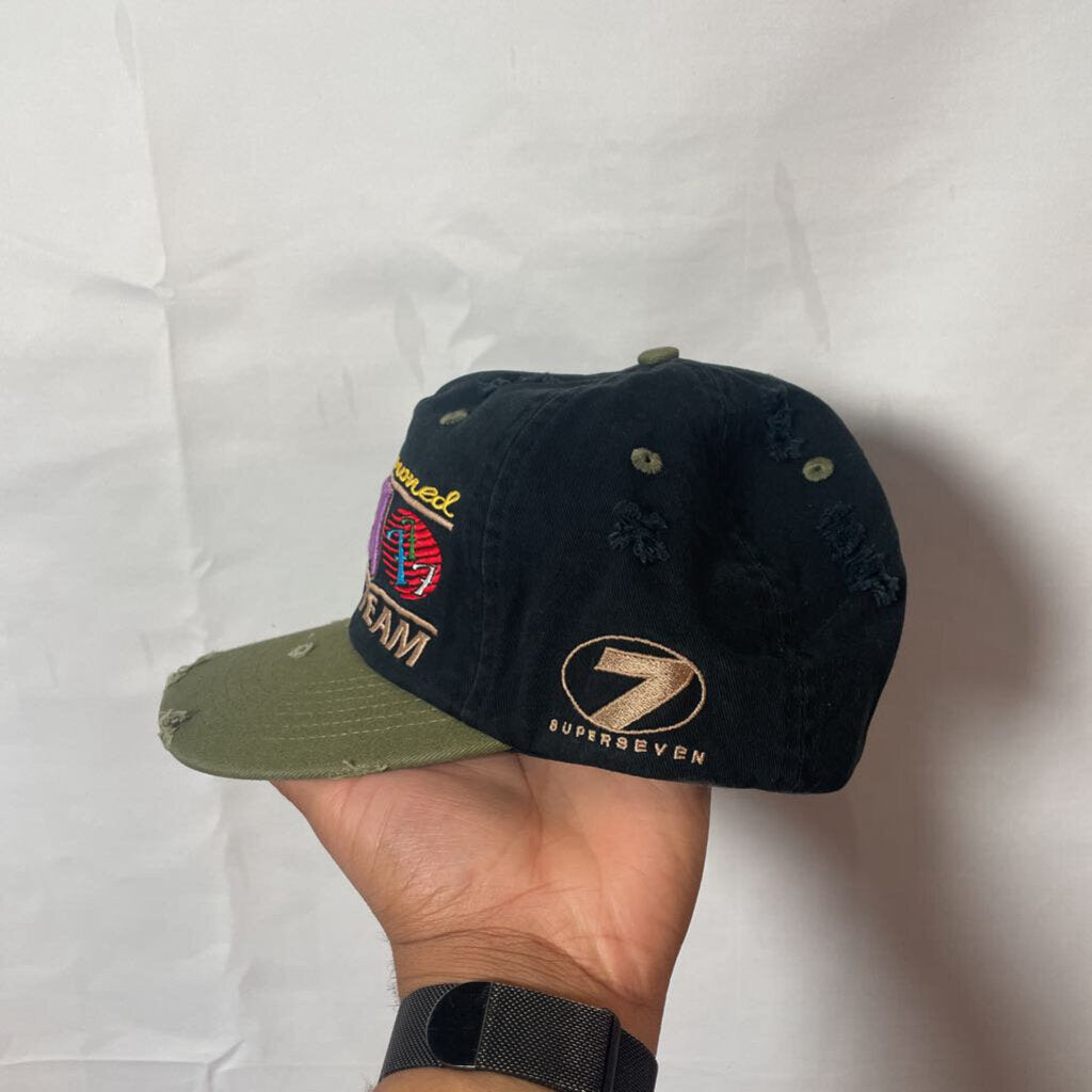 Black Up7 Hat