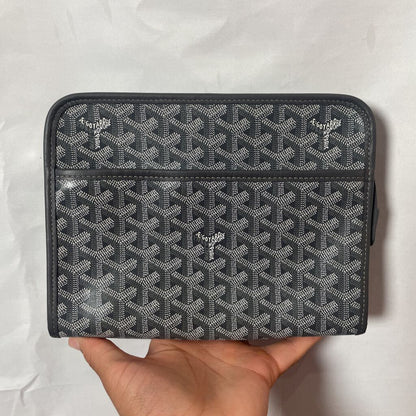 Grey Goyard Clutch
