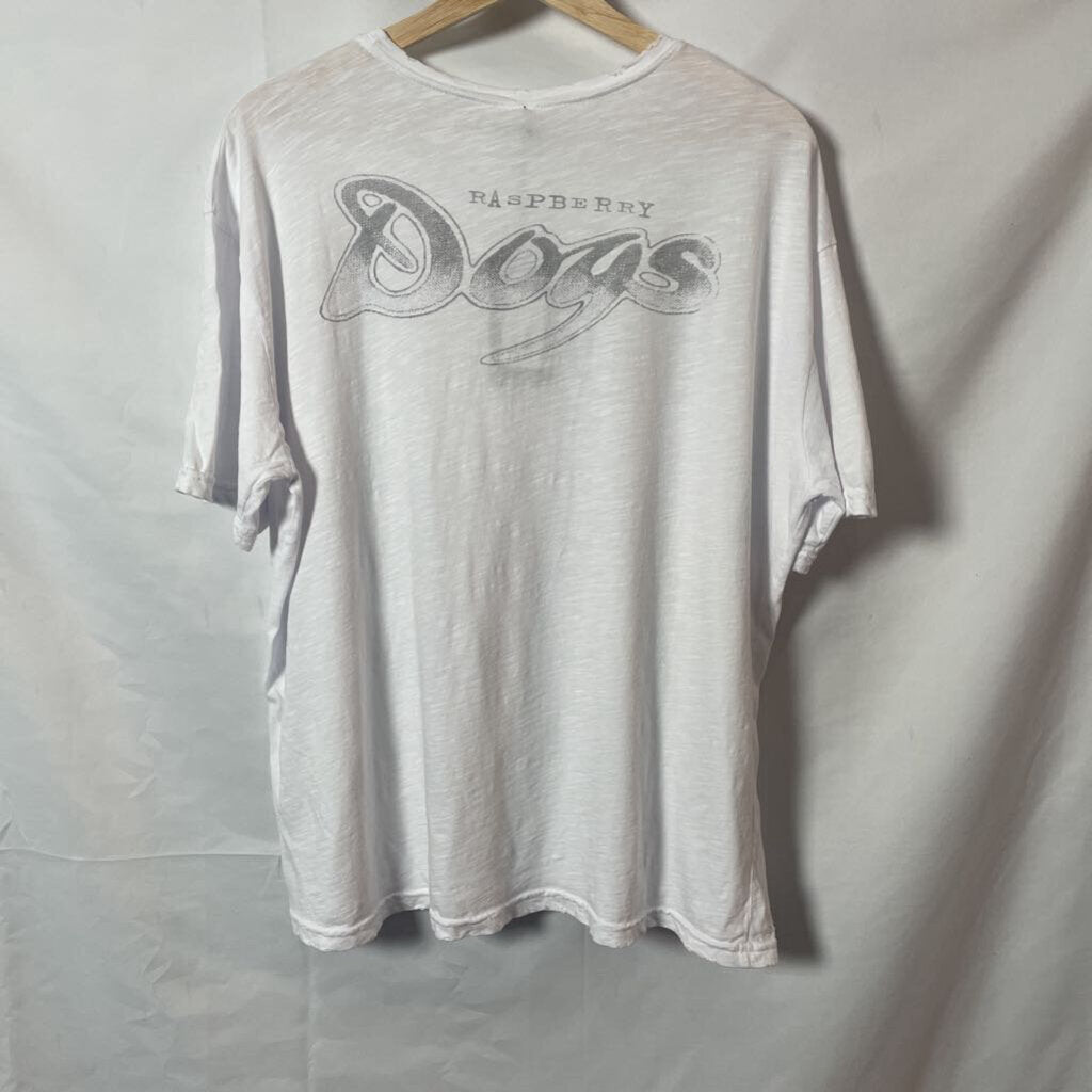 Gvgallery White Dog tee Sz. L