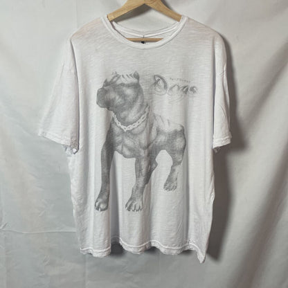 Gvgallery White Dog Tee Sz. XL
