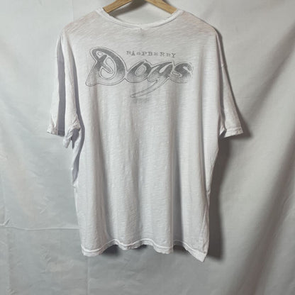 Gvgallery White Dog Tee Sz. XL