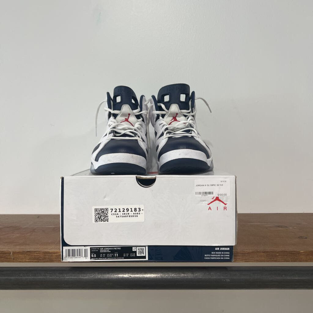 JORDAN 6 OLYMPIC SZ 9.5