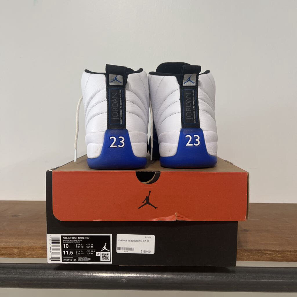 JORDAN 12 BLUEBERY SZ 10
