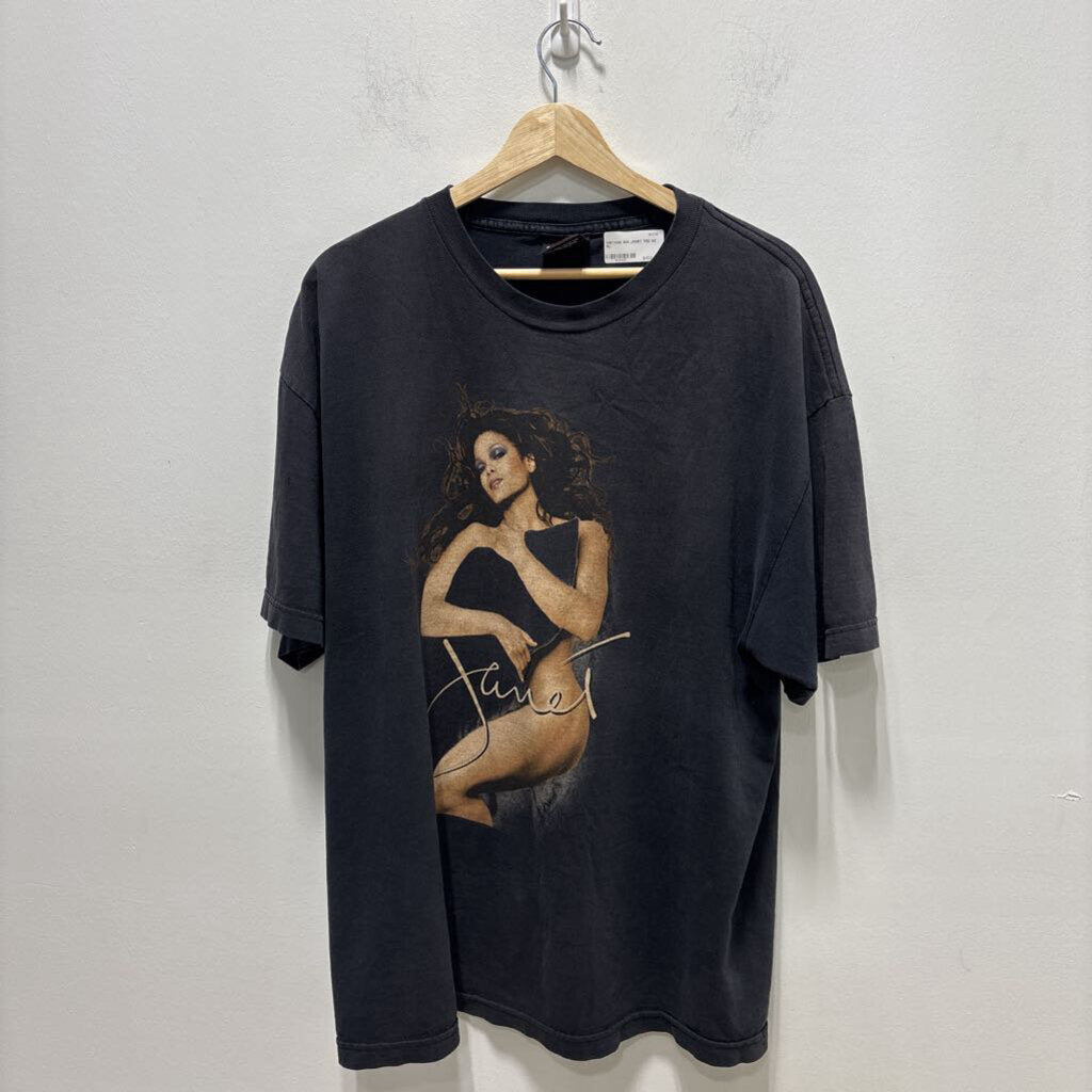VINTAGE 90S JANET TEE SZ XL