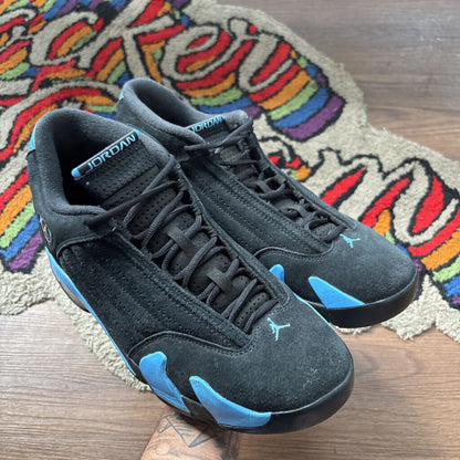 JORDAN 14 UNI BLUE SZ. 11.5 (NO BOX)