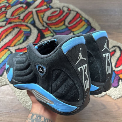 JORDAN 14 UNI BLUE SZ. 11.5 (NO BOX)