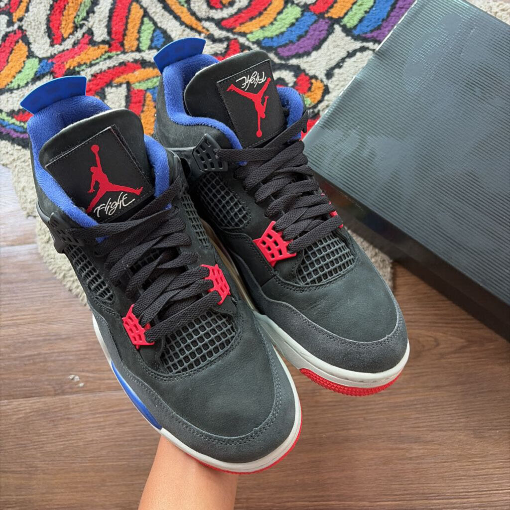 AIR JORDAN 4 " RARE AIR " SZ. 9.5 W BOX