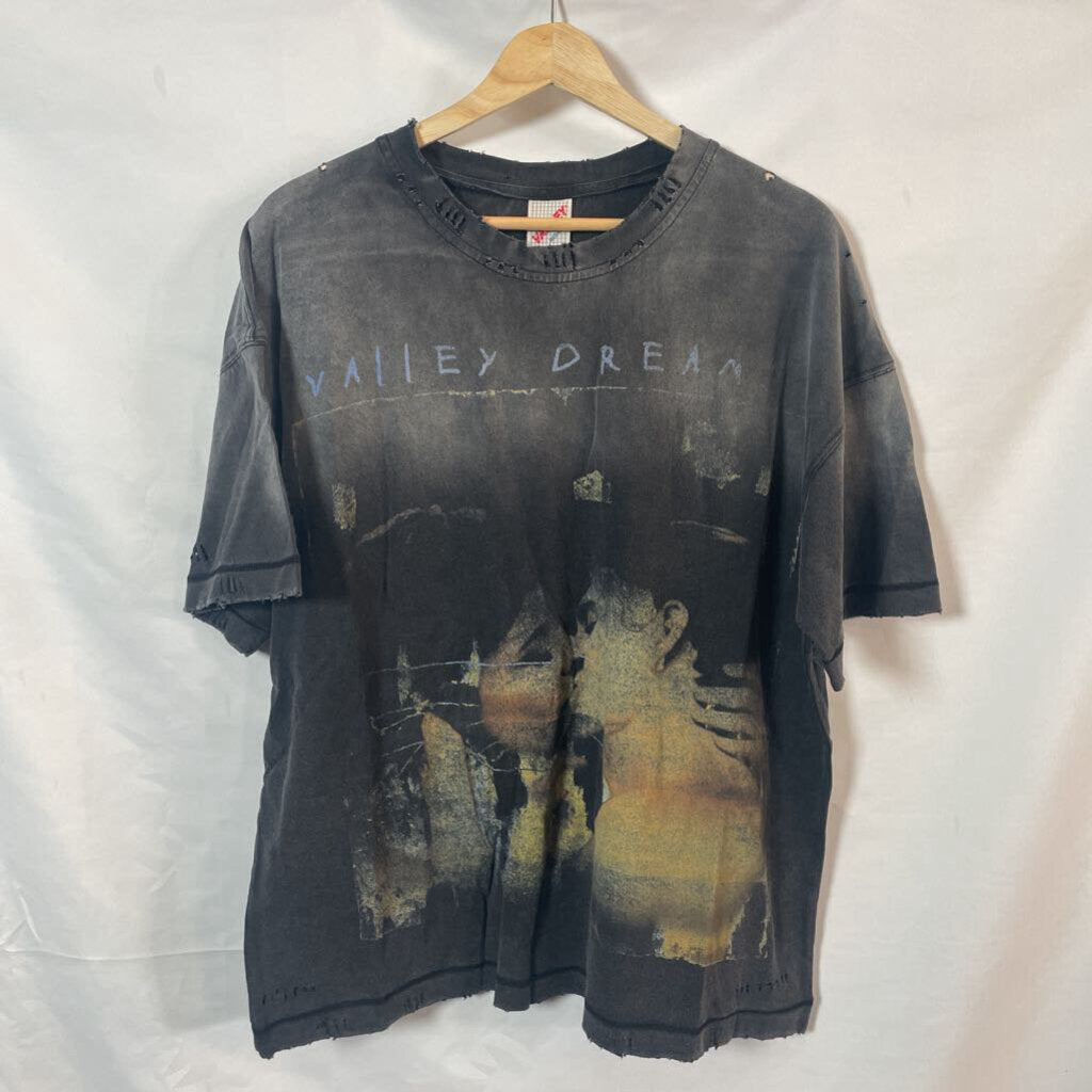 Vale Black Kissing Tee Sz. M