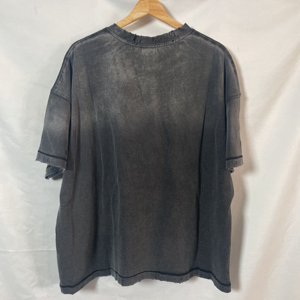 Vale Black Kissing Tee Sz. L