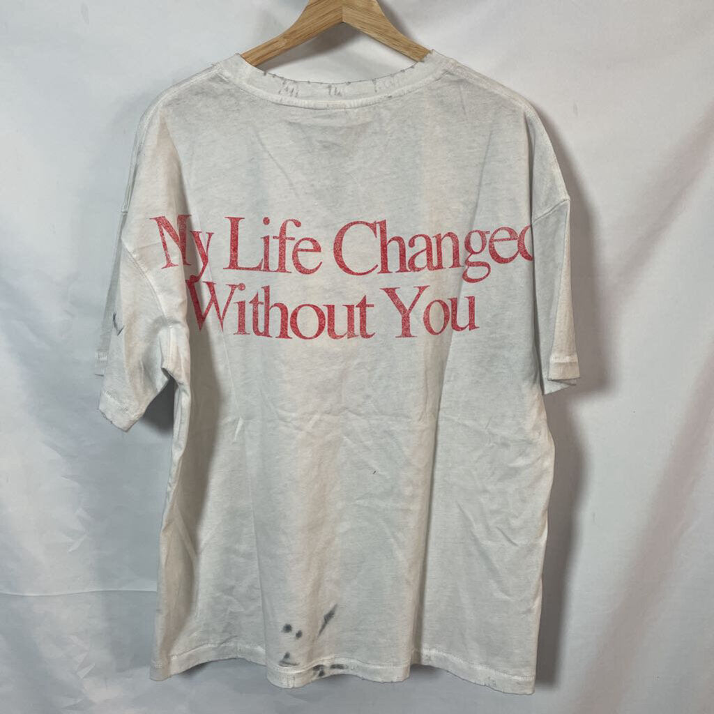 Vale White Forever Tee Sz. M
