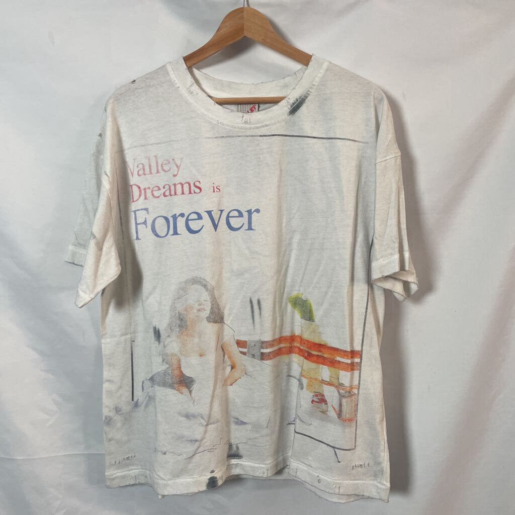 Vale White Forever Tee Sz. S