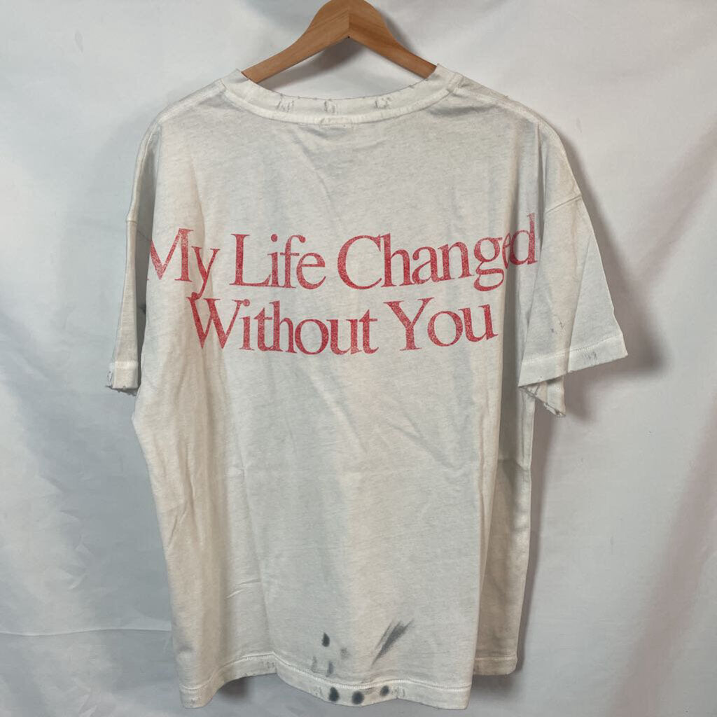 Vale White Forever Tee Sz. S