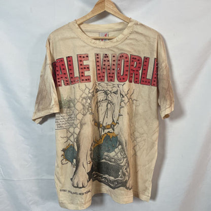 Vale Tan Bull Dog Tee Sz. M