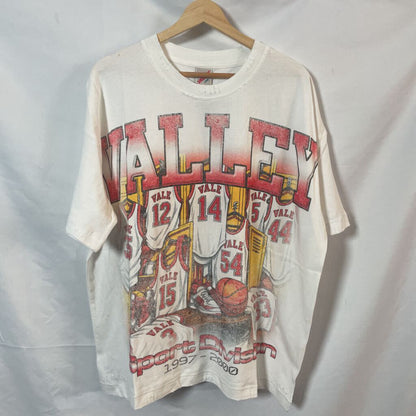 Vale White Champ Tee Sz. L
