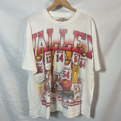 Vale White Champ Tee Sz. XL