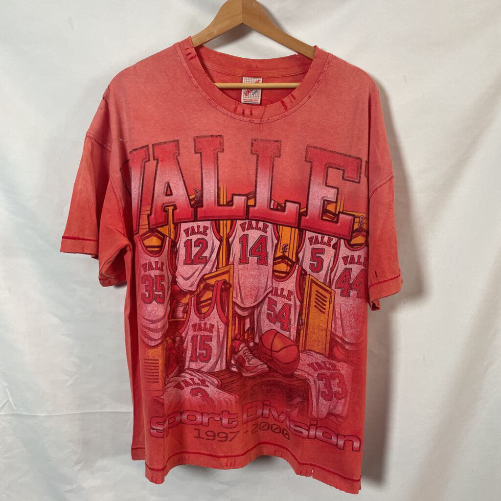 Vale Red Champ Tee Sz. L