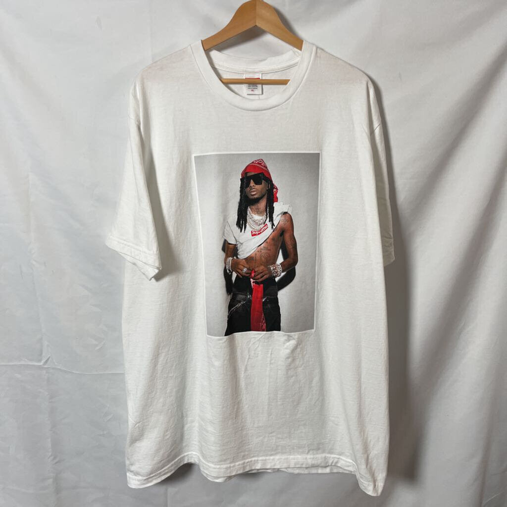Supreme White Carti Tee Sz. XL