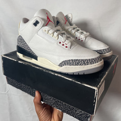Jordan 3 White Cement Sz. 11.5