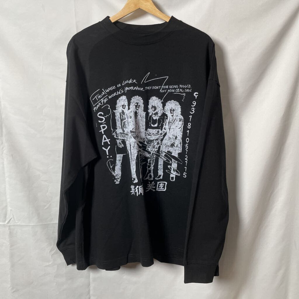Spazy Kiss L/S Sz. L