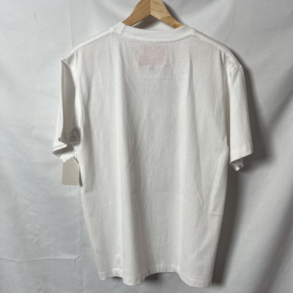 Spazy White School Tee Sz. M