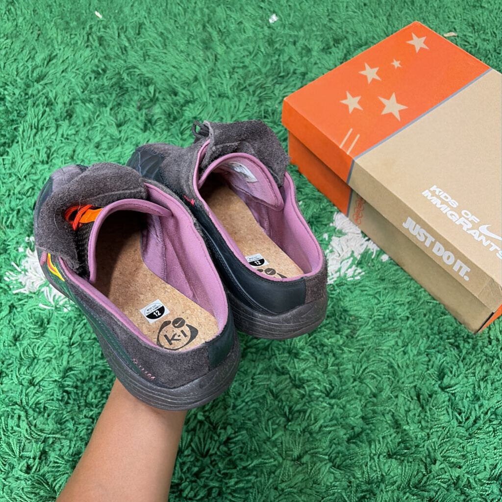KIDS OF IMMIGRANTS VELVET BROWN SZ 12
