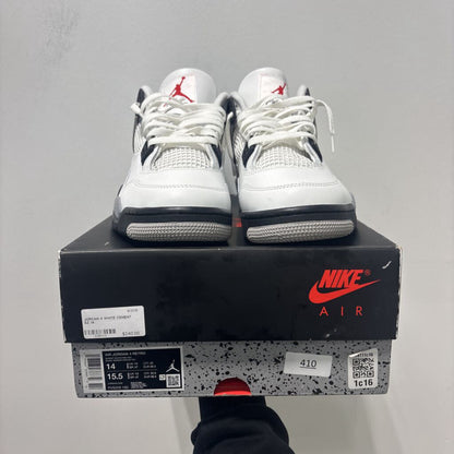 JORDAN 4 WHITE CEMENT SZ 14