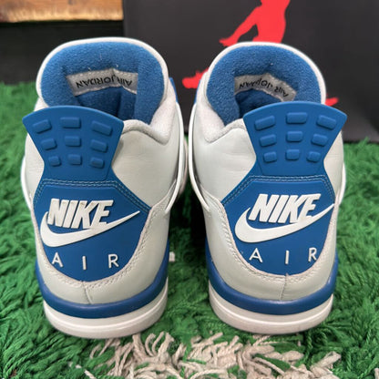 "MILITARY BLUE" JORDAN 4 SZ 10.5 (BOX)