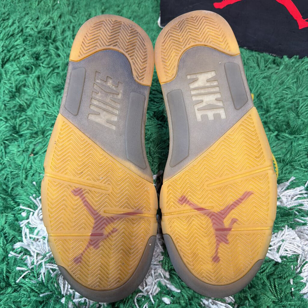 OFF WHITE x JORDAN 5 SZ 12 (BOX)