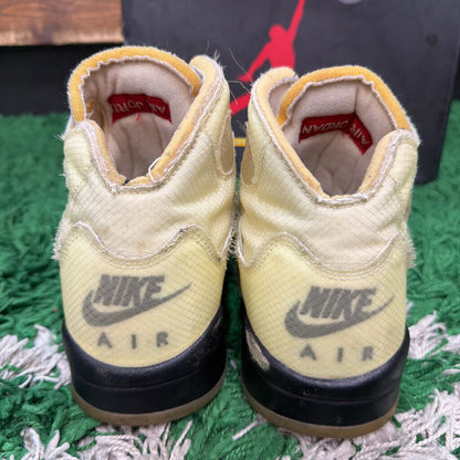 OFF WHITE x JORDAN 5 SZ 12 (BOX)
