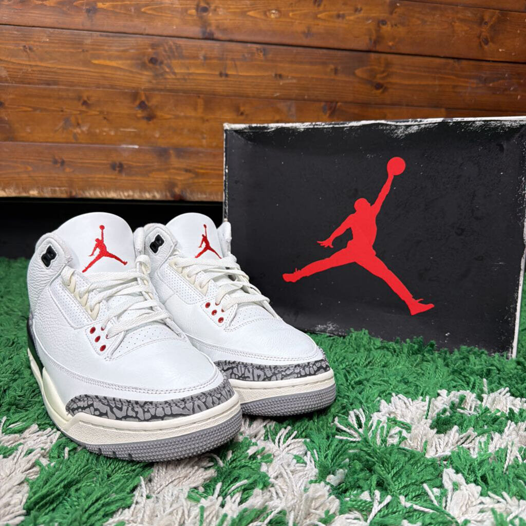 JORDAN 3 "REIMAGINED" SZ 9 (BOX)