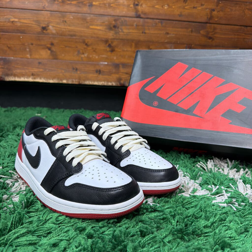 JORDAN 1 LOW "BLACK TOE" (BOX)