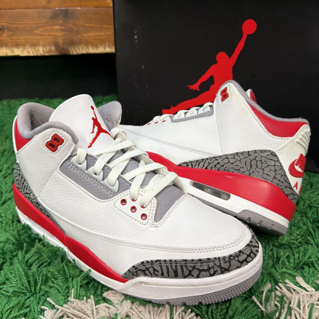 AIR JORDAN 3 " FIRE RED " SZ.9.5