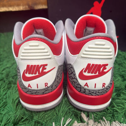 AIR JORDAN 3 " FIRE RED " SZ.9.5