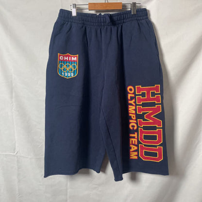 HMDD Blue 3/4s Shorts Sz. M